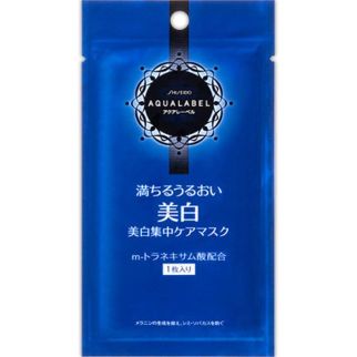 Shiseido Aqualabel Reset White Mask Відбілююча і зволожуюча маска, 18 мл 1 шт