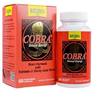 Natural Balance Cobra йохимбе, катуаба, horny goat, Muira Puama, даміана, женьшень, кола, кропива, saw, 60 кап