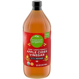 Simple Truth® Organic Apple Cider Vinegar Raw 5% Яблучний оцет натуральний органічний з м'якоттю, 946 мл