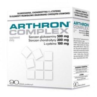 Takeda Arthron Complex хондропротектор із глюкозаміном 1500 мг, хондроїтином 900 мг, L-цистеїном, 90 таб на 30 днів