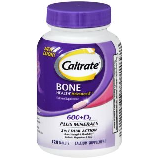 Pfizer Caltrate 600 Plus D3 кальцій, магній, цинк, мідь, марганець, бор, вітамін D3 здоров'я кісток, 120 таб