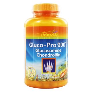 Thompson Gluco-Pro 900™ Glucosamine Chondroitin Глюкозамін 1500 мг, хондроїтин 1200 мг, 120 таб на 40 днів