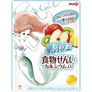 Meiji Цукерки жувальні з клітковиною, 68 г