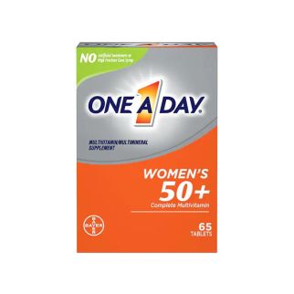 BAYER One-A-Day women's 50+ Complete Multivitamin мультивітаміни для жінок 50+, 65 таб