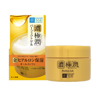 HADA LABO Koi-Gokujyun Perfect Gel Преміум гіалуроновий гель для обличчя, сквален, кераміди, колаген, 100 г