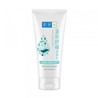 HADA LABO Mild & Sensitive Face Wash зволожуюча крем-пінка для чутливої шкіри з термальною водою, 100 г