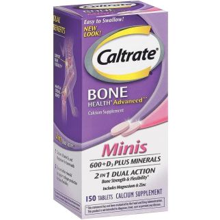Pfizer Caltrate 600 Plus D3 кальцій, магній, цинк, мідь, марганець, вітамін D3 здоров'я кісток, 150 міні таб.