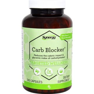 Vitacost Synergy Carb Blocker блокатор калорій з екстрактом білої квасолі та гумарабіком, 120 капсул