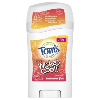 Tom's of Maine Wicked Cool! Girls Summer Fun Deodorant Дитячий дезодорант без алюмінію і парабенів, 45 г