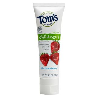 Tom's of Maine Children's Natural Fluoride Зубна паста для молочних зубів дітям 2-6 років, 144 мл