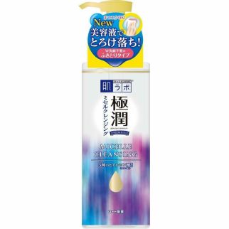 Hadalabo Gokujyun Premium Cleansing Lotion зволожуючий очищуючий міцелярний лосьйон з гіалуроновою кислотою, 330 мл