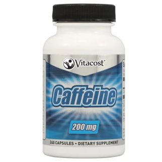 Vitacost Caffeine кофеїн 200 мг, 240 капсул