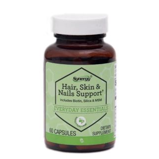 Vitacost Synergy Hair Skin & Nails з MSM, біотином, кремнієм, вітамінами, мінералами, амінокислотами, 60 капсул