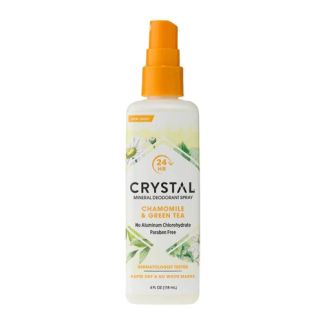 Crystal Mineral Deodorant Spray Chamomile And Green Tea Дезодорант спрей з мінеральними квасцями, 118 мл