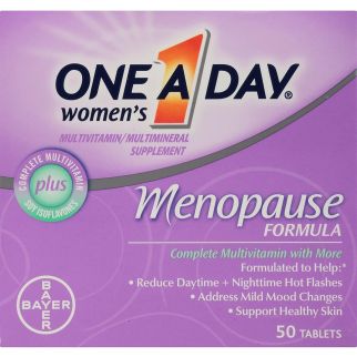 Bayer One A Day women's Menopause Formula вітаміни, мінерали, соєвий ізофлавон, 50 таблеток на 50 днів