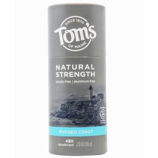 Tom's of Maine Natural Strength Deodorant for Men Plastic free, Rugged Coast Натуральний дезодорант для чоловіків, 56 г