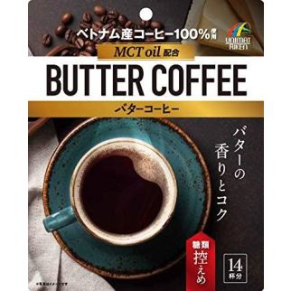 UNIMAT RIKEN Butter Coffee Розчинна кето-кава для схуднення, 70 г, 14 чашок кави