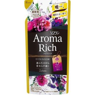 Lion Soflan Aroma Rich Juliette Парфумований кондиціонер для білизни, поповнення 400 мл
