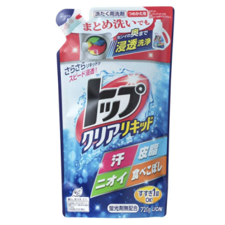 Lion Clear Top Liquid Засіб для прання з ферментами, поповнення 720 мл
