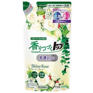 Lion Top Shiny Rose Антибактеріальний рідкий засіб для прання з ароматом білих троянд, поповнення 720 мл