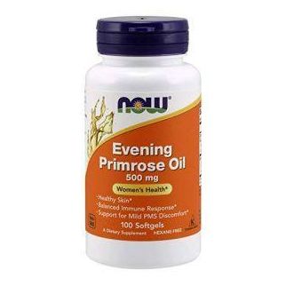Now Evening Primrose Oil Олія примули вечірньої 500 мг, 100 ЖК