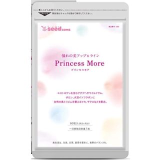 Seedcoms Aguahe Princess More натуральні фітоестрогени для жіночого здоров'я, 90 капсул на 90 днів прийому