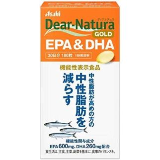 Asahi Dear-Natura Gold EPA (600 мг) + DHA (260 мг) риб'ячий жир, 180 капс на 30 днів