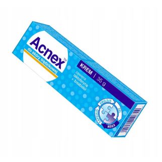 Acnex крем для щоденного догляду за вугровою і жирною шкірою з лактоферином і бисабололом, 35 г