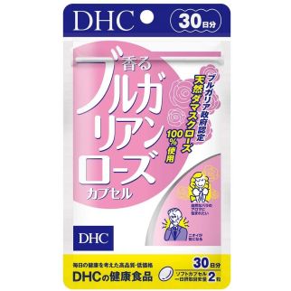 DHC Їстівні парфуми Болгарська троянда екстракт трояндової олії для поліпшення запаху тіла, 60 капсул на 30 днів