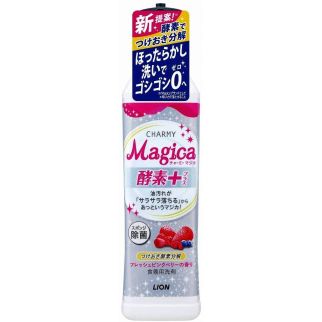 Lion Charmy Magica Enzyme+ Fresh Pink Berry Економний і ефективний гель для миття посуду, 220 мл
