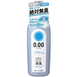 Lion Soflan Premium Deodorant Ultra Zero Softener Кондиціонер для білизни абсолютно без запаху, 530 мл