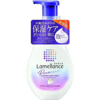 Kracie Lamellance Foam Body Wash Ламелярна гель-піна для душу, квітковий аромат, 480 мл