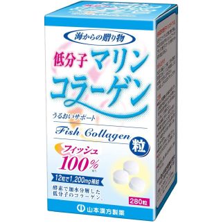 Yamamoto Kanpo 100% рибний низькомолекулярний колаген, 280 таблеток на 23 дні