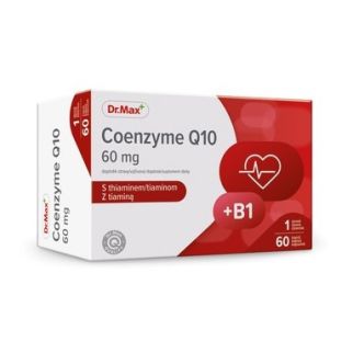 Dr.Max Коензим Q10 з тіаміном 60 мг, 60 капсул