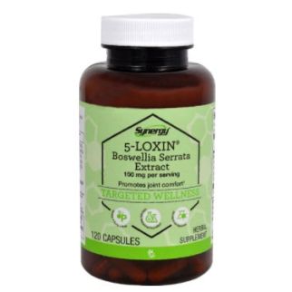 Vitacost Synergy 5-Loxin-AKBA Boswellia Extract якісний екстракт індійського ладану, 120 капсул