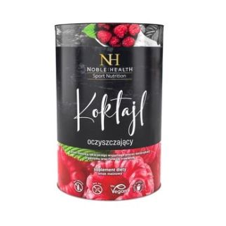 Noble Health DETOX Коктейль - детокс із клітковиною різних фруктів, екстрактами смак малини, порошок, 150 г