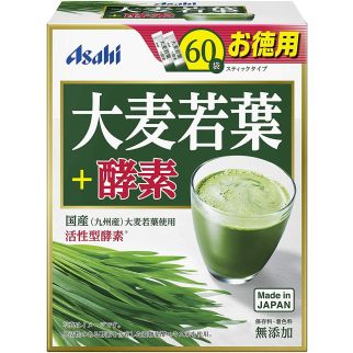 Asahi аодзіру з молодих пагонів ячменю + рослинні ферменти, 60 саше по 3 г