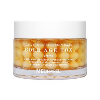 MEDI-PEEL Gold Age Tox H8 Cream антивіковий нічний капсульний крем з екстрактом золотого шовкопряда, 50 г