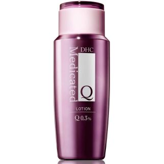 DHC Q medicated Lotion антивіковий лосьйон для обличчя з плацентою, колагеном, Q10, 160 мл