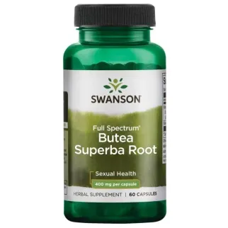 Swanson Butea Superba афродизіак 400 мг, 60 капс