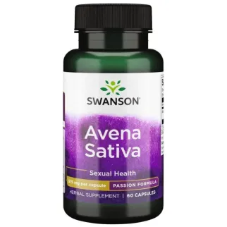 Swanson Avena Sativa Passion Formula Овес зелені верхівки, 60 капс