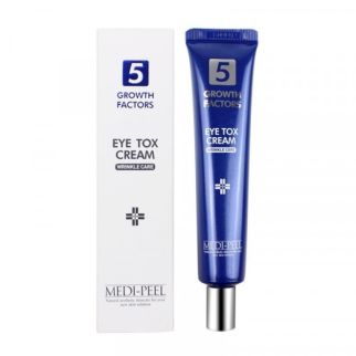MEDI-PEL 5 Growth Factors Eye Tox Cream Wrinkle Care пептидний ліфтинг-крем для шкіри навколо очей, 40 мл