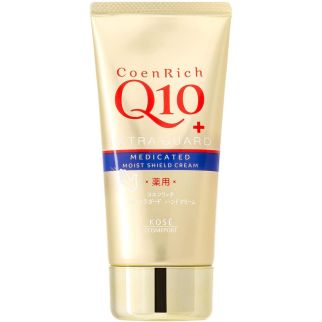KOSE CoenRich Q10, Medicated Захисний крем для рук з коензимом, 80 г