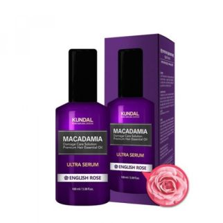KUNDAL Macadamia Ultra Serum English Rose Олія-сироватка для волосся Англійська троянда, 100 мл