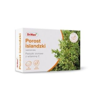Dr.Max Ісландський лишайник і вітамін С 24 пастилки. До 01/2025