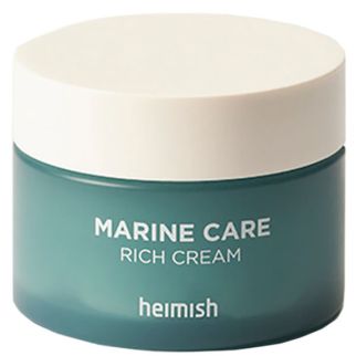 HEIMISH Marine Care Rich Cream зволожуючий крем з морськими екстрактами, ніацинамідом, гіалуроновою кислотою, 60 мл