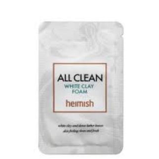HEIMISH All Clean White Clay Foam очищуюча пінка з білою глиною, пробник 1,5 мл
