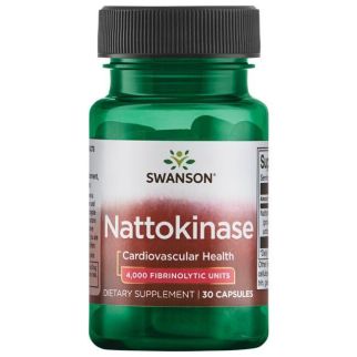 Swanson Nattokinase Наттокіназа 4000 FU, 30 капсул