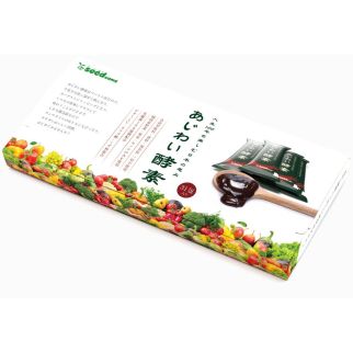Seedcoms Ajiwai Enzyme ферментований екстракт 70 рослин, молочнокислі бактерії, олігосахарид, желе, 31 шт по 4 г