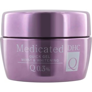 DHC Medicated Q Quick Gel Moist & Whitening зволожуючий, відбілюючий гель 5 в 1 з коензимом Q10, 50 г
